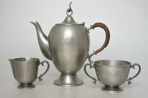  Kaffeservis tenn Edvin Ollers 1932, 1944