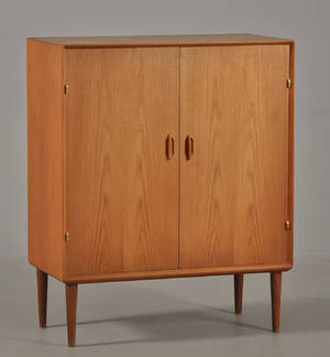 Ejvind A. Johansson Anretterskab af teak, ca. 1950-1960