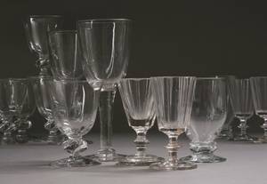 Samling glas bl.a. Ulfborg glas m.v.14