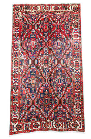 Persisk Bakhtiari tæppe, 312x158 cm.