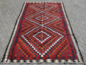 Persisk Kelim 296 x 166 cm.