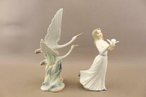 Figuriner i porslin Spanien 2 st