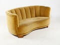 Dansk møbelproducent. Bananformet sofa, 1940erne 