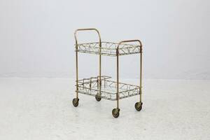 SERVERINGSVAGN, glasmetall, 19501960-tal