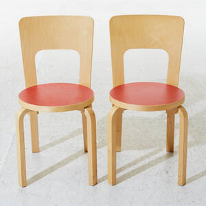 Alvar Aalto stolar modell 66