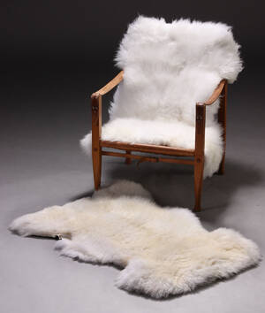 Danske lammeskind, hvide 2