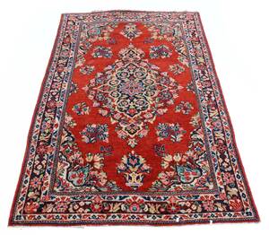 Handknuten matta, orientalisk