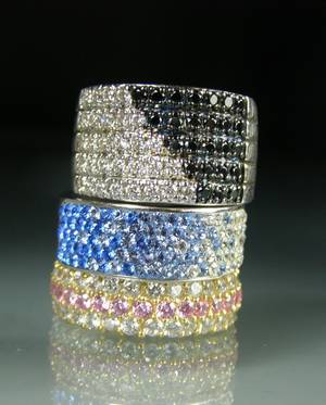 Konvolut Ringe Silber Silber vergoldet  3 