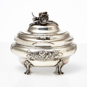 Sockerskrin silver