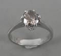 Solitairering. Ca. 1.02 ct