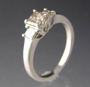 Diamant ring ca. 1.05 ct.