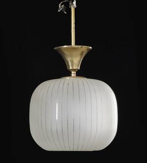 Taklampa, 194050-tal