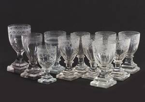 Glas 11st, empire, 1800-talets första hälft