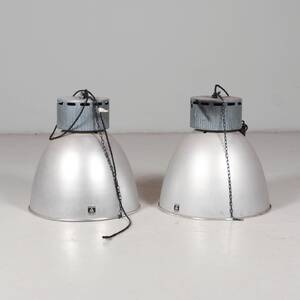 INDUSTRILAMPOR, ett par, Halo Reflektorform