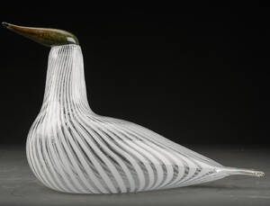  Oiva Toikka for Iittala. Fugl af glas,
