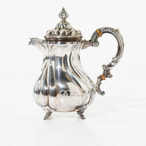 Kaffekanna i silver