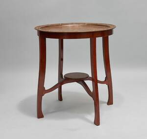 Rökbord, med kopparskiva