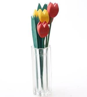 BLOMMOR, Hemslöjden, tulpaner.