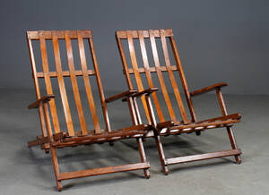 Børge Mogensen. Et par dækstole. 2  