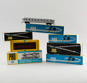 SAMLING MODELLTÅGSDELAR