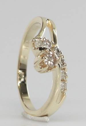 Brillantring ca. 0.40 ct