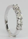 Alliancering, ca 0.95 ct.