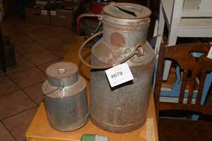 Mjölkkruka och mjölkhämtare