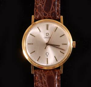 Herrarmbandsur, Omega, 18k