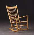 Hans J. Wegner f. 1914-2007 Gyngestol i bøg