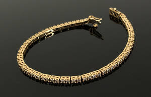 Brilliant armlænke ca 2.30 ct. 