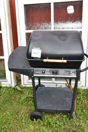 Gasolgrill, kruka saknas
