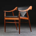 Armstol af teak, 1960erne