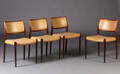  N. O. Møller. Spisestole, palisander, model 80 4