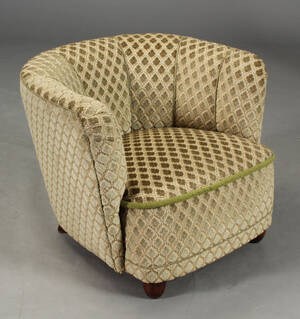 Dansk Møbelproducent. Lænestol, 1940erne