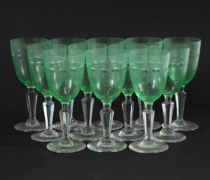 Vitvinsglas 12st, 1900-talets första hälft