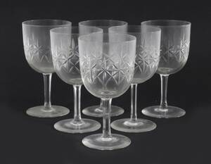 Vinglas 6st, 1900-talets första hälft