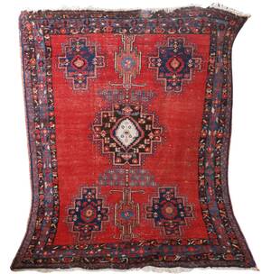 Handknuten matta, orientalisk