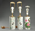 Tre kinesiske bordlamper. 1900-tallet. 3