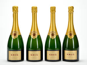 4 fl. Champagne Krug Grande Cuvee.
