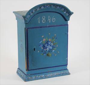 Väggskåp, allmoge, 1800-tal