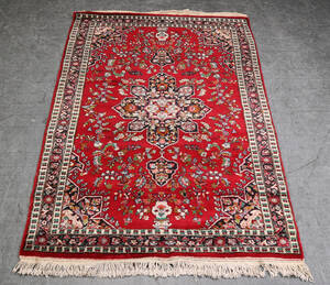 Pakistansk tæppe, 198x127 cm.