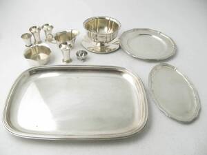 Parti nysilver   silver, ca 10 delar