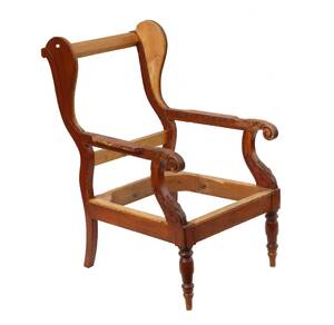 Öronlappsfåtölj, 1800-tal