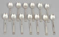 KAFFESKEDAR 12 st samt TESKEDAR 12 st