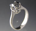 Solitaire ring ca. 0.99 ct.