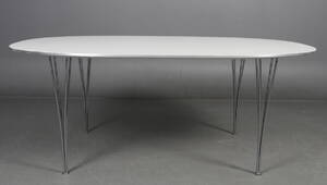 Piet Hein  Bruno Mathsson. Super ellipse spisebord.