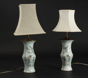 Par kinesiske bordlamper 2