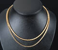 Collier af 18 kt guld 2 i en. 58 gr Denne vare er sat til omsalg under nyt varenummer 4616049