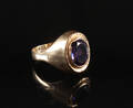 Vintage ring af 14 kt. guld med ametyst