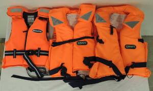 Flytvästar, 30-50, 60-70 och 70 kg